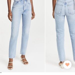 Agolde 90s pinch waist high rise straight